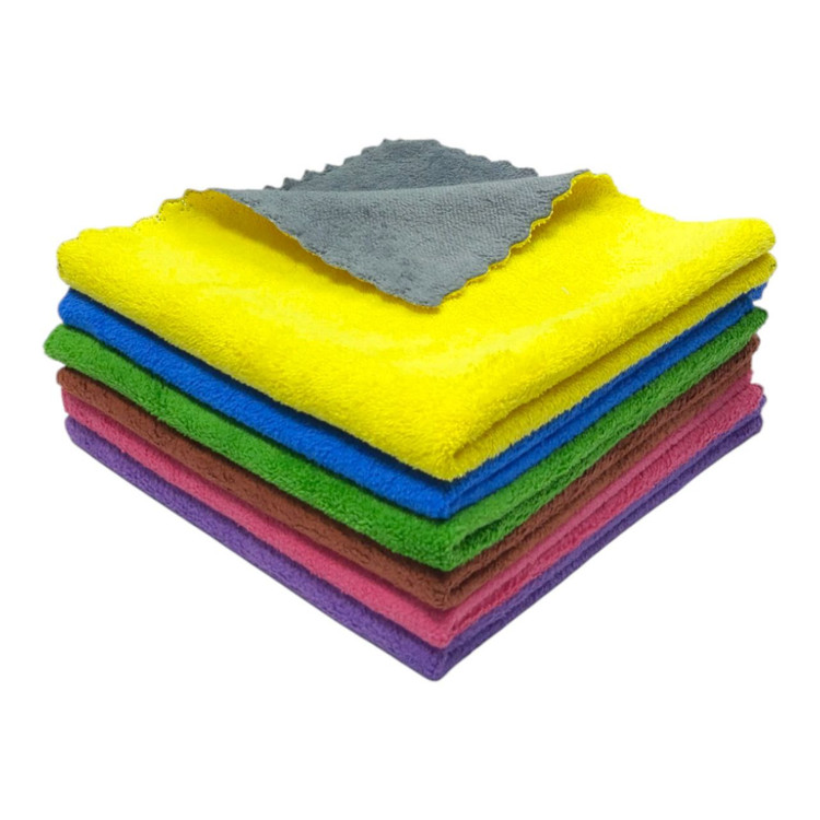 بسته 6 تایی حوله دورو میکروفایبر