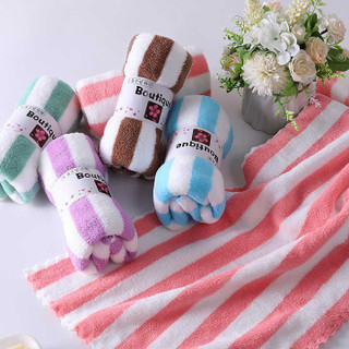 پک حوله دست و صورت میکروفایبر - نانو مدل لاین سایز 70*35