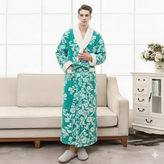 ست 3 تیکه حوله تن پوش، نیم حمام و دست و صورت میکروفایبر - نانو طرح گل برجسته سایز 135CM