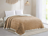 پتو دونفره تدی طرح چنل سایز 230*200